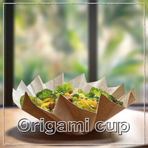 Origami cup