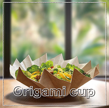 Origami cup