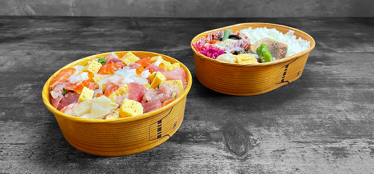 ペーパーコップわっぱ柄